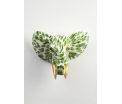 AniWall by Pomme-Pidou - Jim - Elephant - Fresh Ferns - 38,5x28x29 cm - Indoor/Outdoor