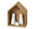 Little nativity set - 5x12x9cm