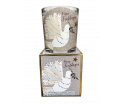 Giftbox Christmas - Fijne feestdagen duif - Jar Candle - Vanilla - Een heerlijke zachte vanille geur - Brandtijd: +/- 30/45 uur Formaat kaars : 72x80 mm - Formaat box: 80x90mm