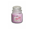 Medium Jar Candle - Cherry Blossom - Een delicate, fruitige en bloemige geur van de prachtige kersenboom bloem - Brandtijd: +/- 90 uur Formaat: 95x142 mm