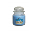 Medium Jar Candle - Cotton Powder - Een heerlijke, verleidelijke geur die ons vult met herinneringen aan vakanties op tropische stranden. - Brandtijd: +/- 90 uur Formaat: 95x142 mm -