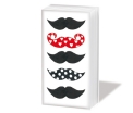 Sniff - Les Moustaches - Papieren design zakdoekjes 10 st. 4 laags. Chloorvrij gebleekt.