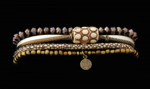 Eufrasia - Yaounde - Serie Afrika - Van natuurproducten handgemaakte armbanden - Kleuren en natuursteen kunnen iets afwijken