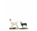 goat and kid 2 pieces - l4xw2,5xh4cm