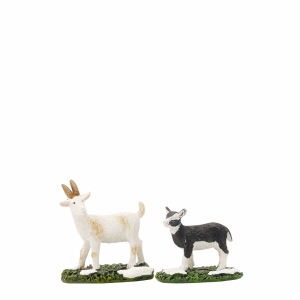 goat and kid 2 pieces - l4xw2,5xh4cm