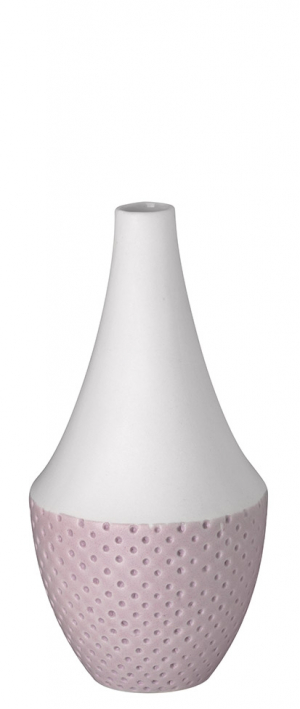 Dots Vase pastel D:7cm H:15cm