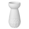 Onion vase - Rhomb - 7cm, h14cm - Porcelain, embosed, glazed inside