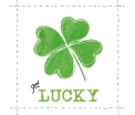 Get Lucky! - Servetten - 20st. bedrukt, 33X33cm, 3lagen, 100%Tissue, Chloorvrij