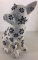 Studio Design - Big Nanou - Chihuaha Dog - Bloemen - 21x14x29cm - 100% handmade - Every piece is unique - For Design Lovers