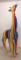 Studio Art - Tilly - Giraffe Salvador Stripe - 17x9,5x39 cm - 100% handmade - Every piece is unique - For Art Lovers