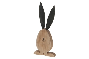 Wooden Hare 912x28.5x2.5 Brown burned