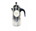 Koffie percolator - Met liefde - afm. 8x10,5cm, hoog 17.3 cm
