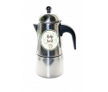 Koffie percolator - Bakje troost - afm. 8x10,5cm, hoog 17.3 cm