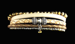 Eufrasia - Bogor - Serie Azie - Van natuurproducten handgemaakte armbanden - Kleuren en natuursteen kunnen iets afwijken