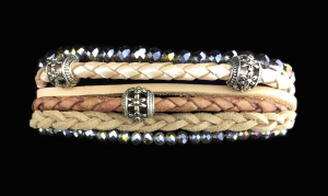 Eufrasia - Ubud - Serie Azie - Van natuurproducten handgemaakte armbanden - Kleuren en natuursteen kunnen iets afwijken