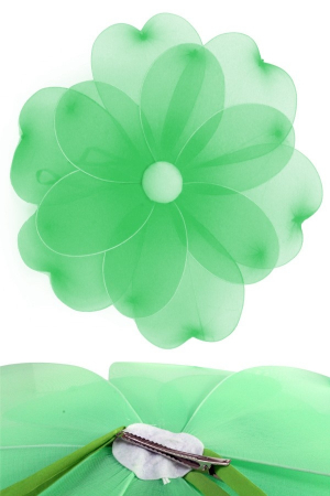 Bloem groen deco diameter 55 cm