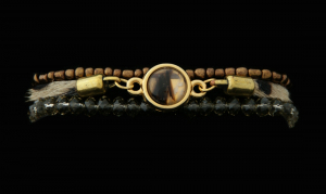 Eufrasia - Nairobi - Serie Afrika - Van natuurproducten handgemaakte armbanden - Kleuren en natuursteen kunnen iets afwijken