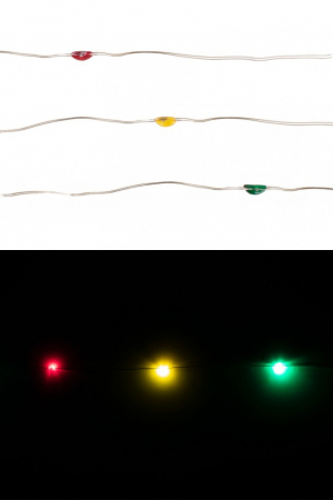 Draad met LED-verlichting rood geel groen