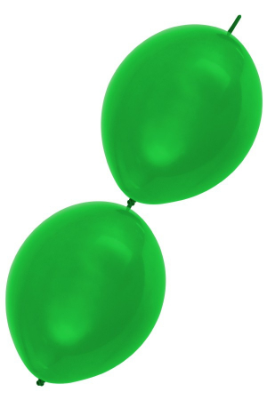 Doorknoopballon maat 10 groen