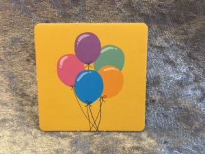 DIY - Kleur - Ballonnen - 6cmX6cm