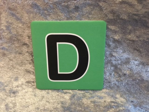 DIY - Kleur - D groen - 6cmX6cm