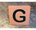 DIY - Kleur - G roze - 6cmX6cm