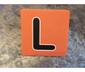 DIY - Kleur - L oranje - 6cmX6cm