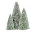 D56 Wintergreen Sisal Trees set/3