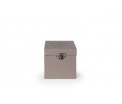 Storage Box Wax Chips 1 Compartment Taupe 8x8cm