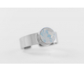 FriendsDesign - Inge's Ring - Opal White - Deze ring is in grootte verstelbaar - Onze sieraden zijn gemaakt van stainless steel met Swarovski elementen en zijn hypoallergeen