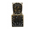 Giftbox - 60 jaar - tekst glas: HG met je 60ste verjaardag - Jar Candle - Vanilla - Een heerlijke zachte vanille geur - Brandtijd: +/- 45 uur Formaat kaars : 72x80 mm - Formaat box: 80x90mm