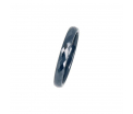 My Bendel - Godina - Blauw - Diamant geslepen keramische ring - 3mm - Maat 17mm