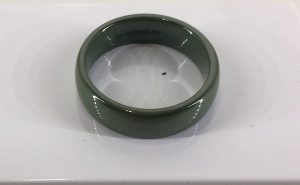 My Bendel - Godina - Groen - Glad gepolijste keramische ring - 6mm - Maat 19mm