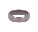 My Bendel - Godina - Grijs - Glad gepolijste keramische ring - 6mm - Maat 16mm