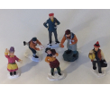 Dickensville Classic Figurines set van 6 stuks