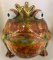 Moneybank King Frog XXXL Groen 33x33x35 cm
