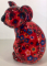 Claire Moneybank Koala - Red with flowers