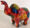 Petit Pidou Trunkies Elephant - Mini Moneybank - Orange Candy
