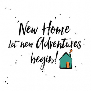 Joy - New Home, let new adventures begin! - 14x14cm incl. envelop