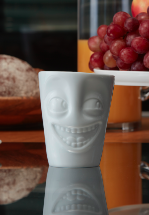 Mug with handle 350ml - Joking/Witzig - white -Hoogwaardige kwaliteit hotelservies, magnetron en vaatwasmachine bestendig