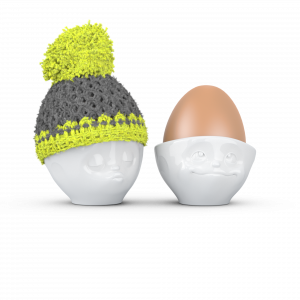 Egg Cup Hat - Grey/Green