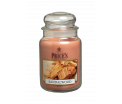 Large Jar Candle - Sandalwood - Een klassiek oosters aroma met houtachtige tonen en rijke topnoten - Brandtijd: +/- 150 uur Formaat: 95x179 mm