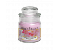 Little Jar Candle - Cherry Blossom - Een delicate, fruitige en bloemige geur van de prachtige kersenboom bloem - Brandtijd: +/- 30 uur Formaat: 85 x 60 mm