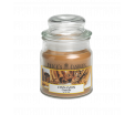 Little Jar Candle - Cinnamon - Heerlijk warm en pittig. Een echte favoriet het hele jaar door. - Brandtijd: +/- 30 uur Formaat: 85x60 mm -
