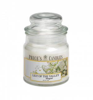 Little Jar Candle - Lily of the Valley - Geniet van de heerlijke en verfrissende bloemengeur van deze prachtige lentestruik. - Brandtijd: +/- 30 uur Formaat: 85 × 60 mm -