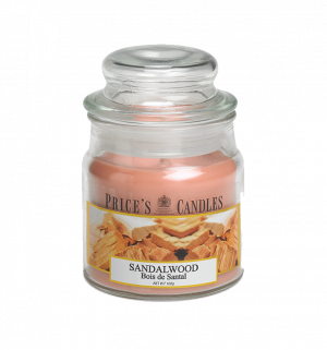 Little Jar Candle - Sandalwood -Een klassiek oosters aroma met houtachtige tonen en rijke topnoten - Brandtijd: +/- 30 uur Formaat: 85 × 60 mm -
