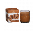Boxed Jar Candle - Cinnamon - Heerlijk warm en pittig. Een echte favoriet het hele jaar door. - Brandtijd: +/- 45 uur Formaat: 72x81mm -