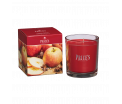 Boxed Jar Candle - Apple Spice - Een heerlijke, gemengde geur van zoete appel en een vleugje kaneel. - Brandtijd: +/- 45 uur Formaat: 72x81 mm -