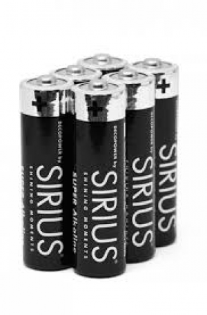 AA DecoPower by Sirius, 6 pcs. Alkaline Batterijen