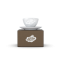 Espresso Cup 100ml - Happy/Glucklich - White -Hoogwaardige kwaliteit hotelservies, magnetron en vaatwasmachine bestendig